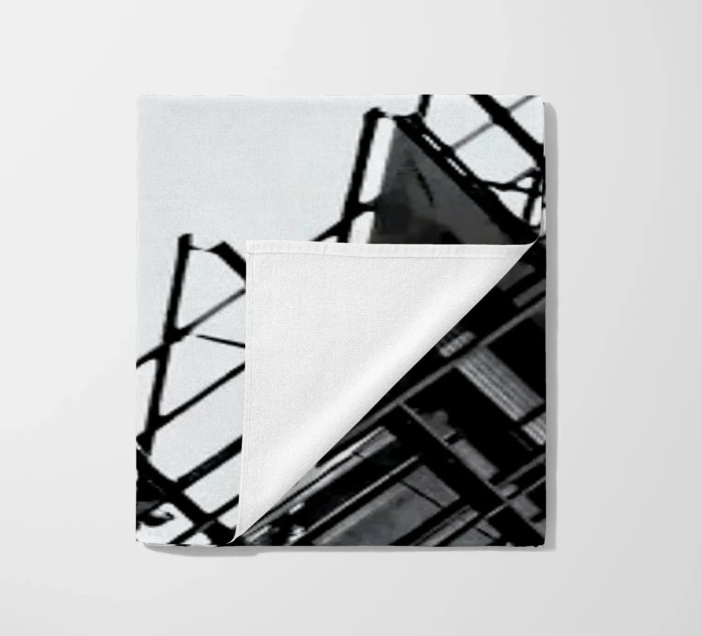 Collisionism strandhanddoek van Efacts Photography