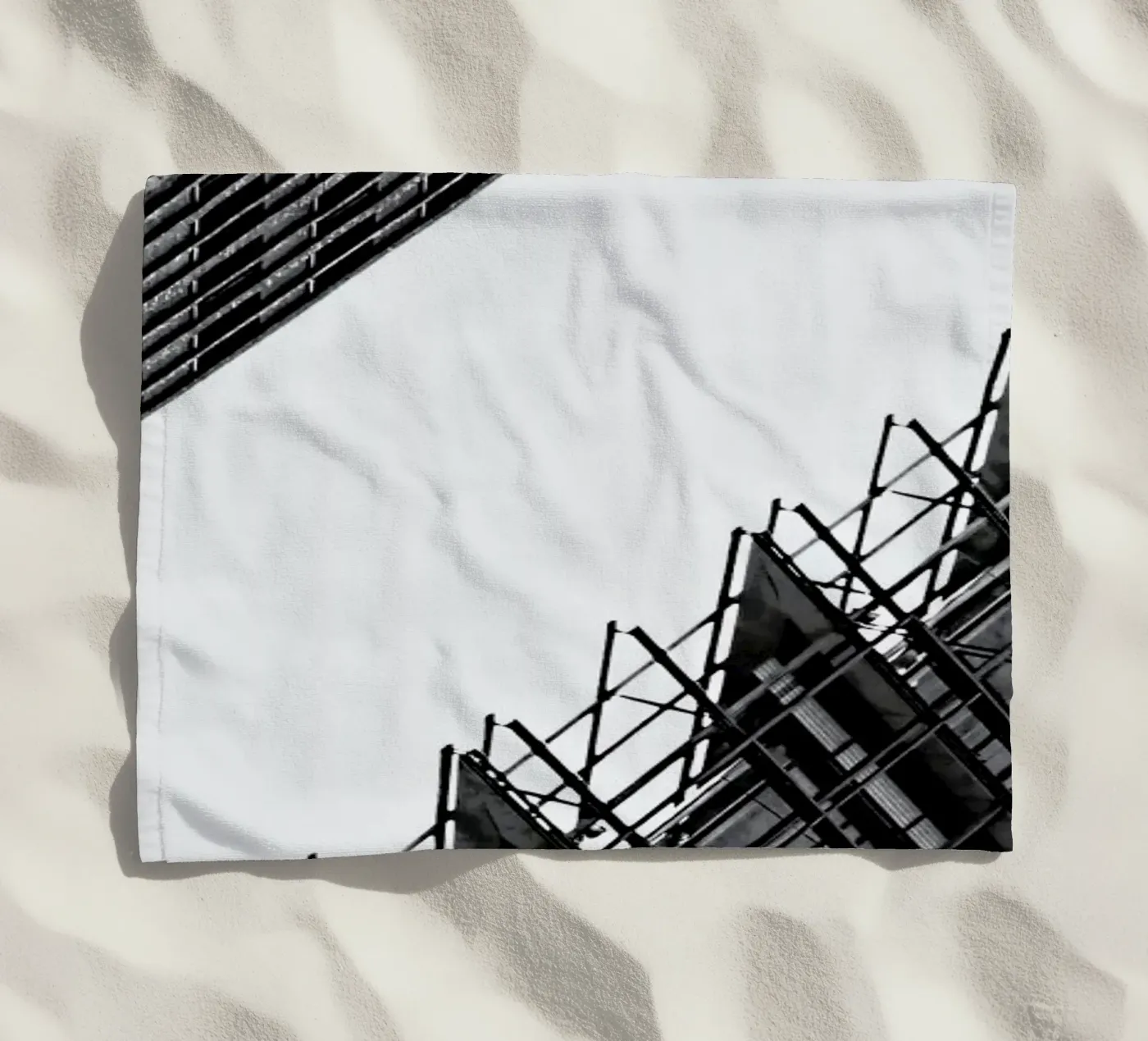 Collisionism strandhanddoek van Efacts Photography