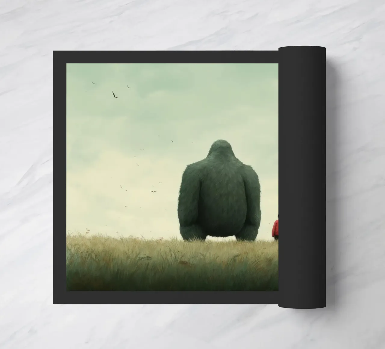 Minimo Gorilla zerbino da Minimal Animal Art