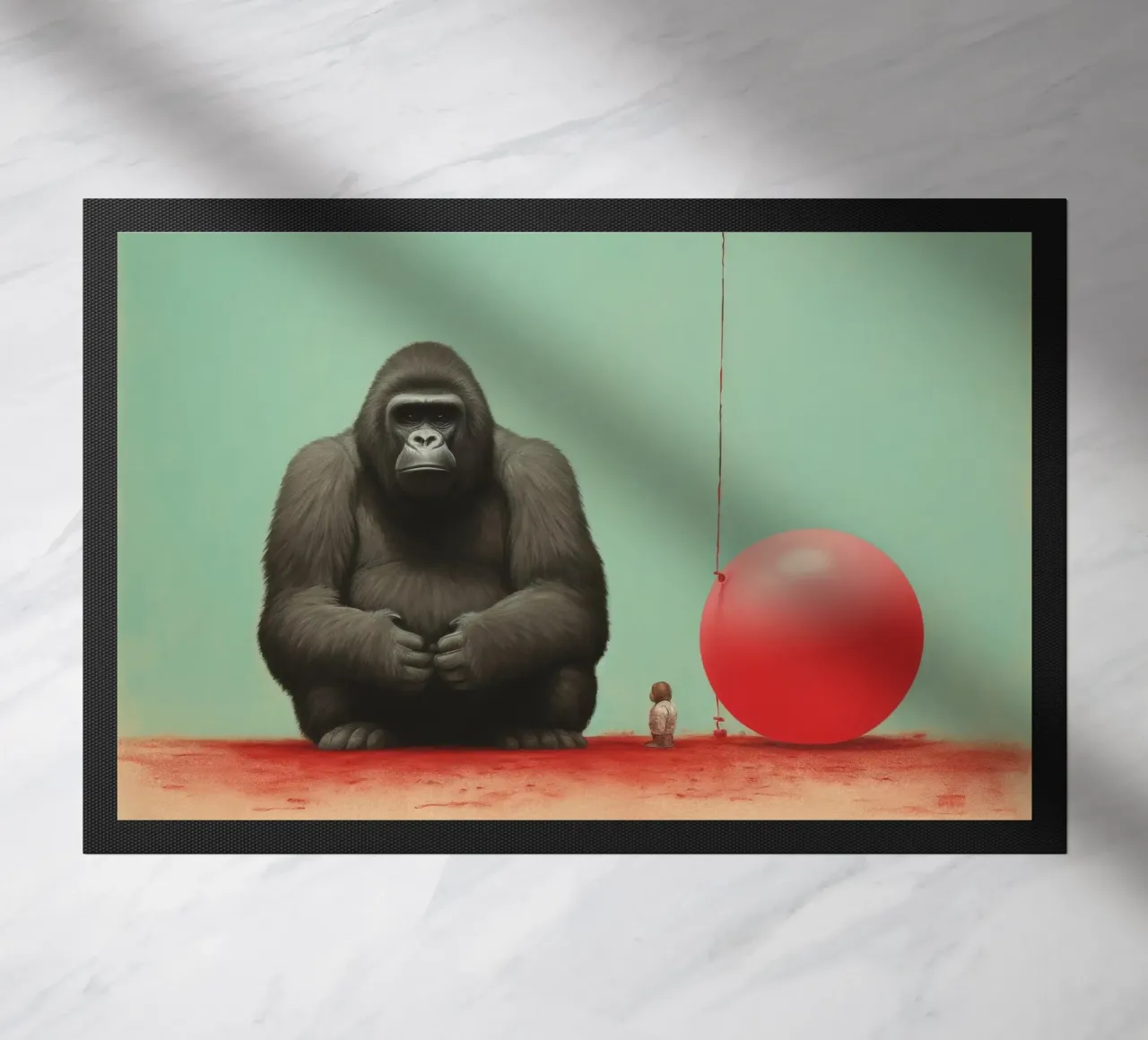 Minimo Gorilla zerbino da Minimal Animal Art