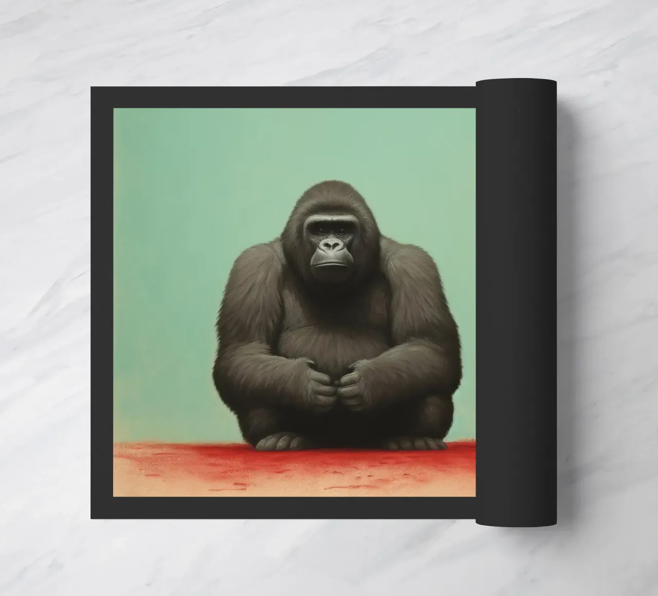 Minimo Gorilla zerbino da Minimal Animal Art