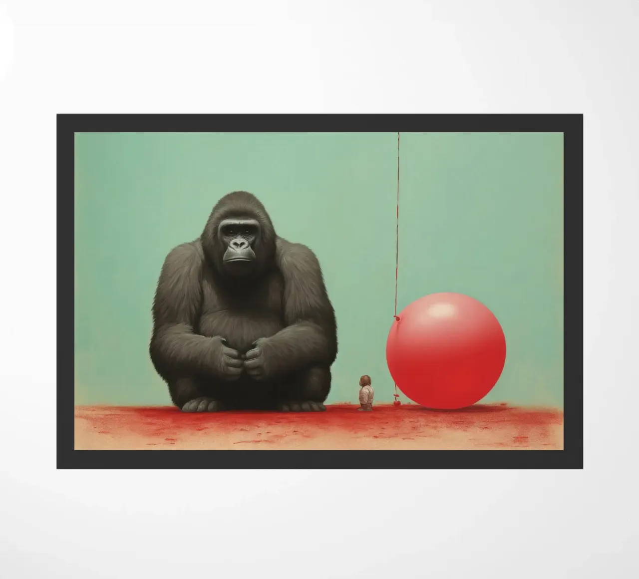 Minimo Gorilla zerbino da Minimal Animal Art