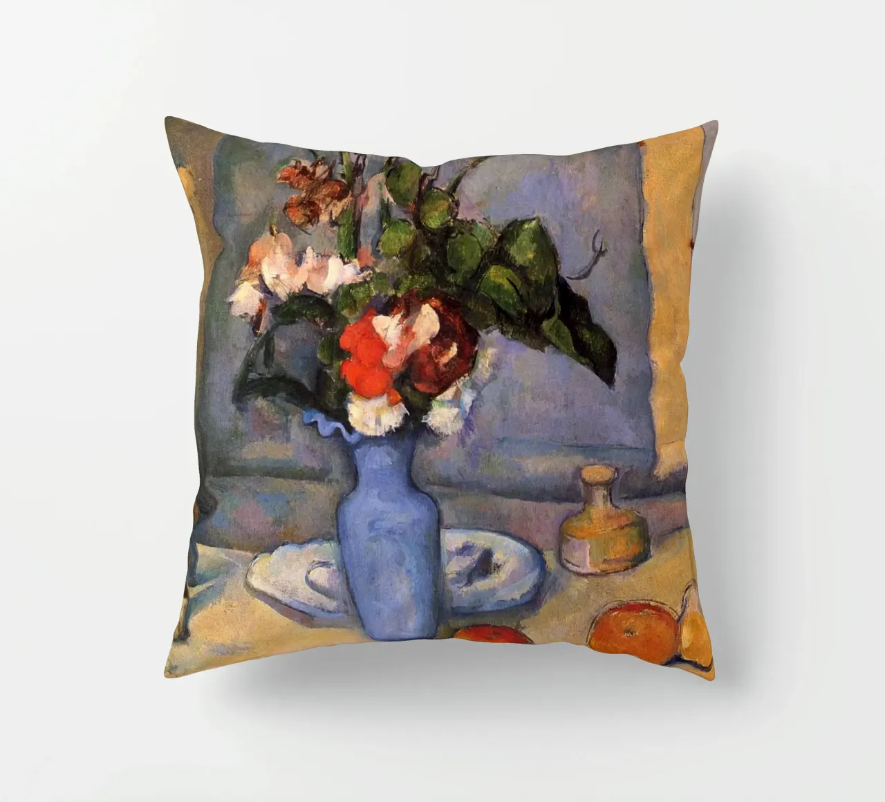Paul Cézanne - I giocatori di carte, 1893 cuscino da Timeless Artworks