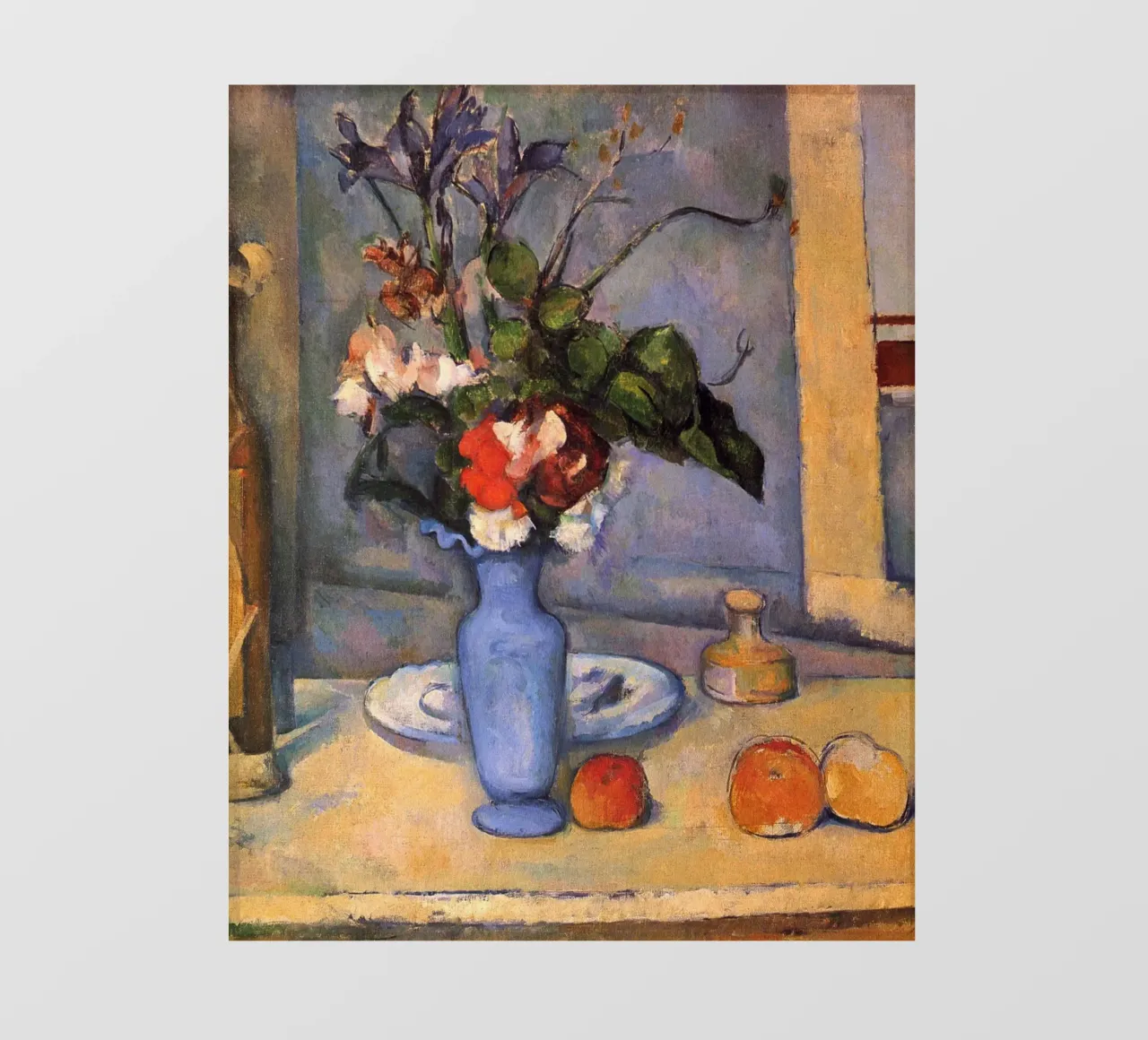Paul Cézanne - I giocatori di carte, 1893 pellicola backlit da Timeless Artworks
