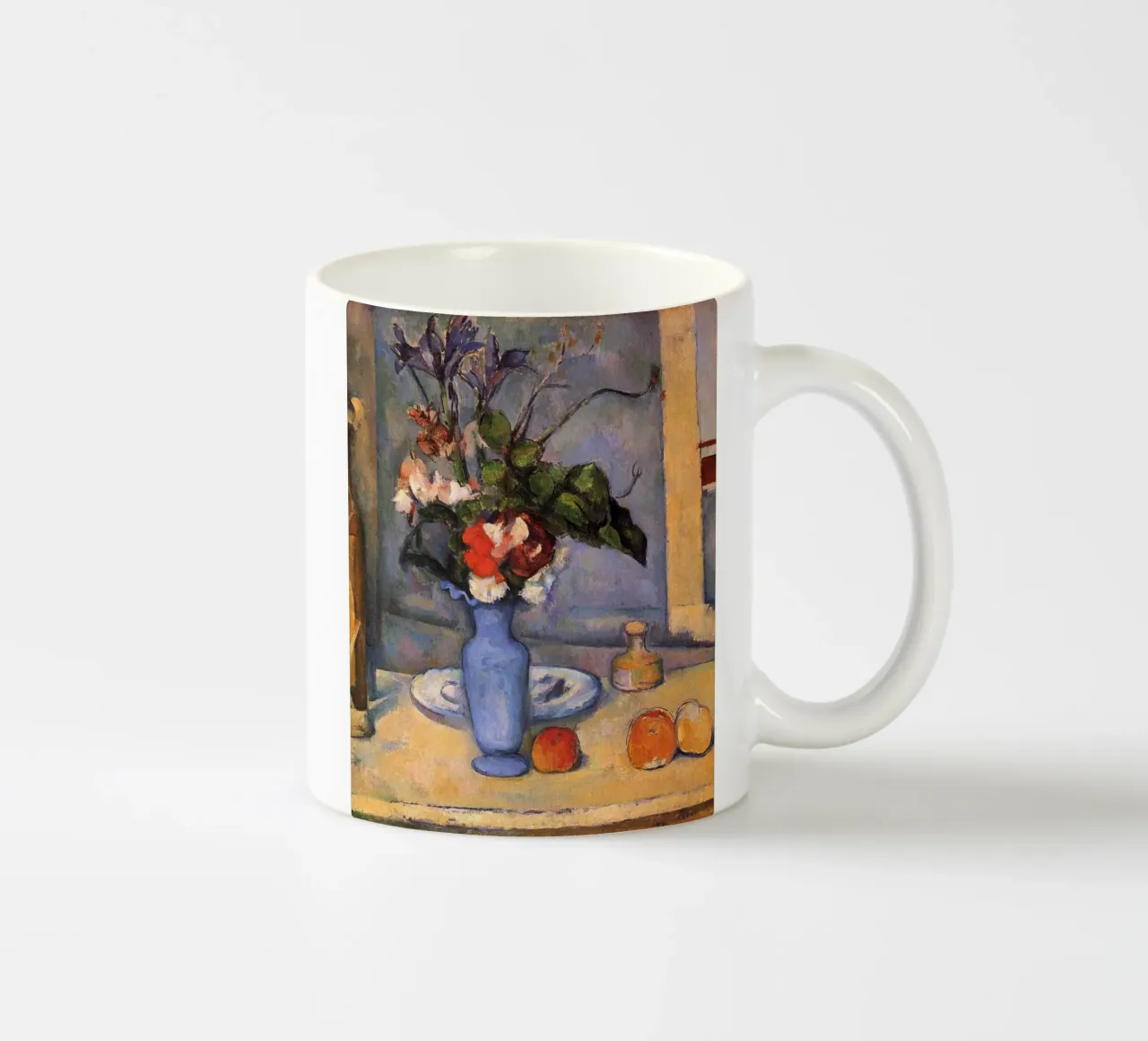 Paul Cézanne - I giocatori di carte, 1893 tazza in ceramica da Timeless Artworks