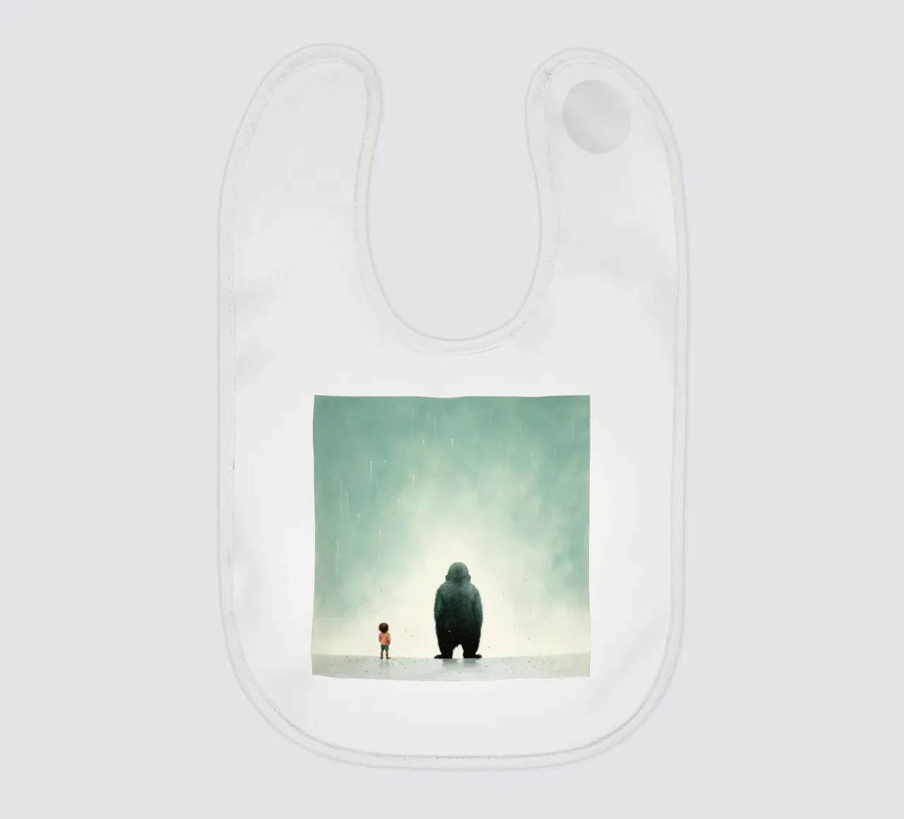 Minimo Gorilla bavaglino da Minimal Animal Art