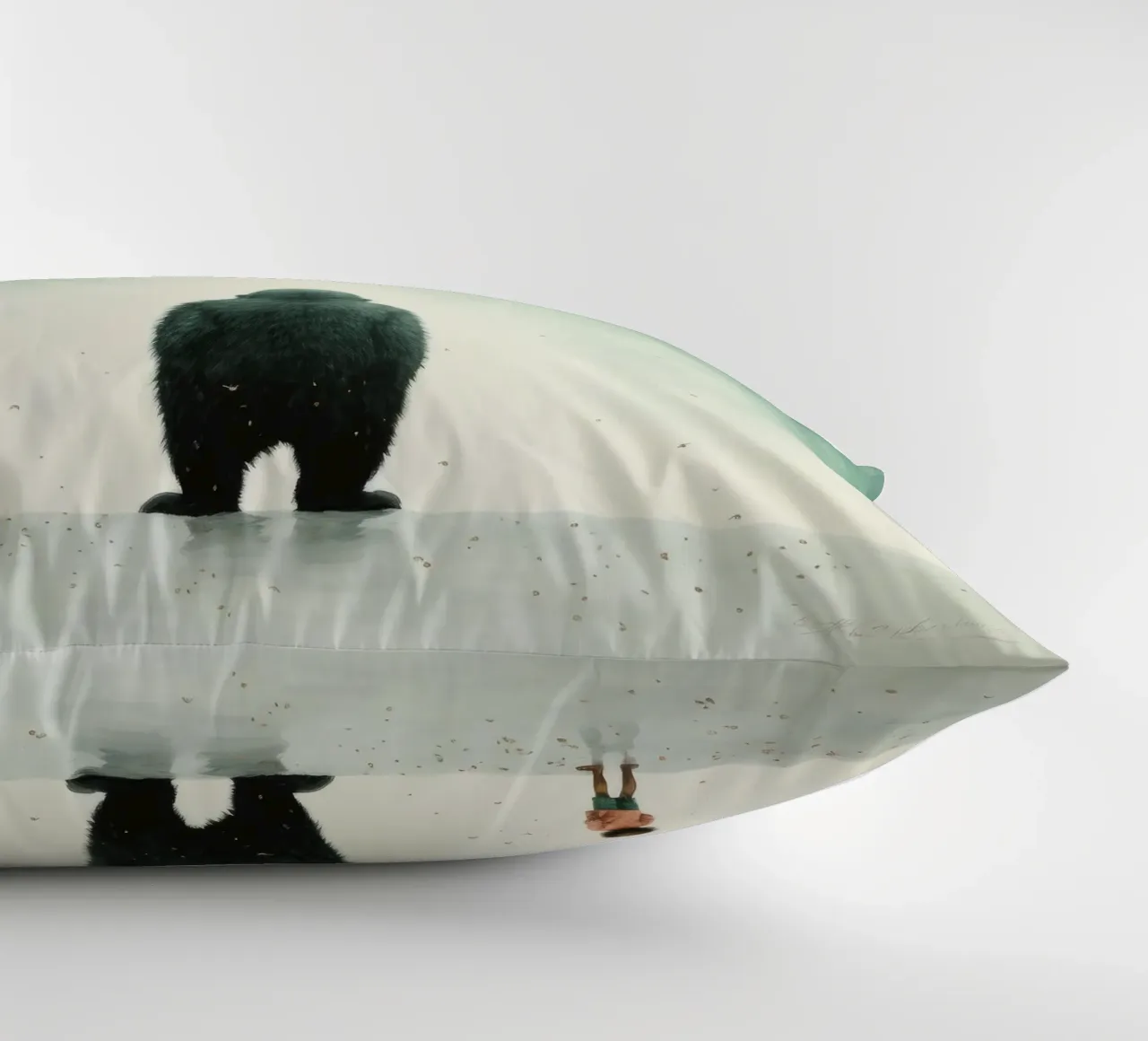 Gorilla minimo 4 cuscino da Minimal Animal Art