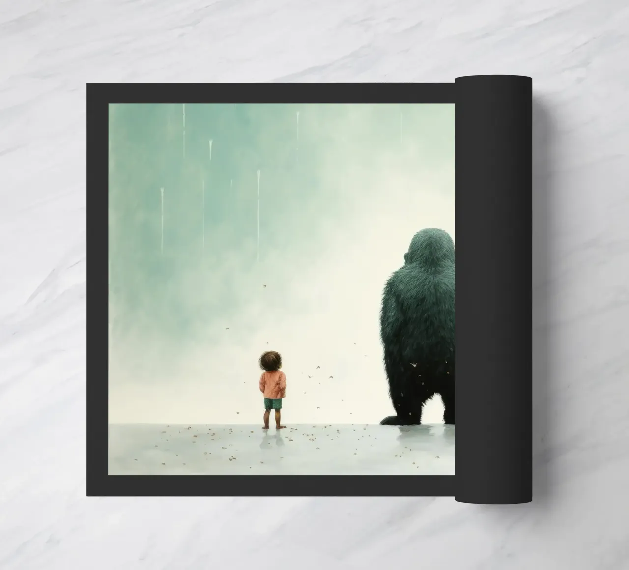 Minimo Gorilla zerbino da Minimal Animal Art