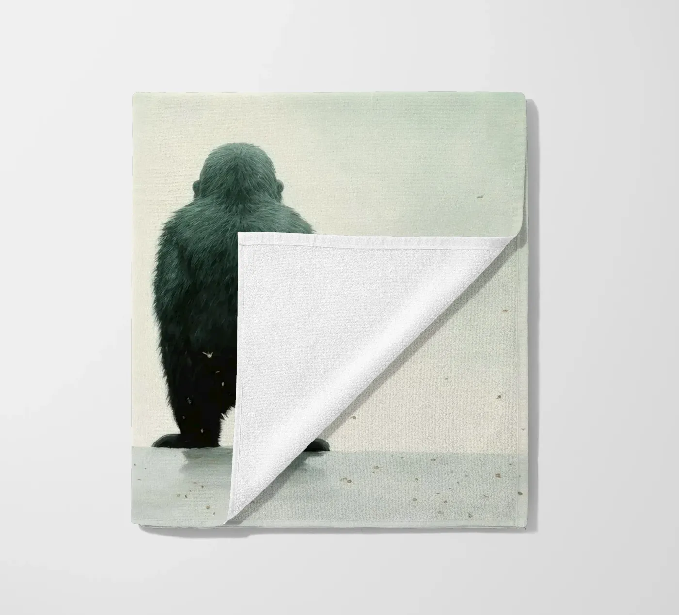 Minimo Gorilla telo mare da Minimal Animal Art