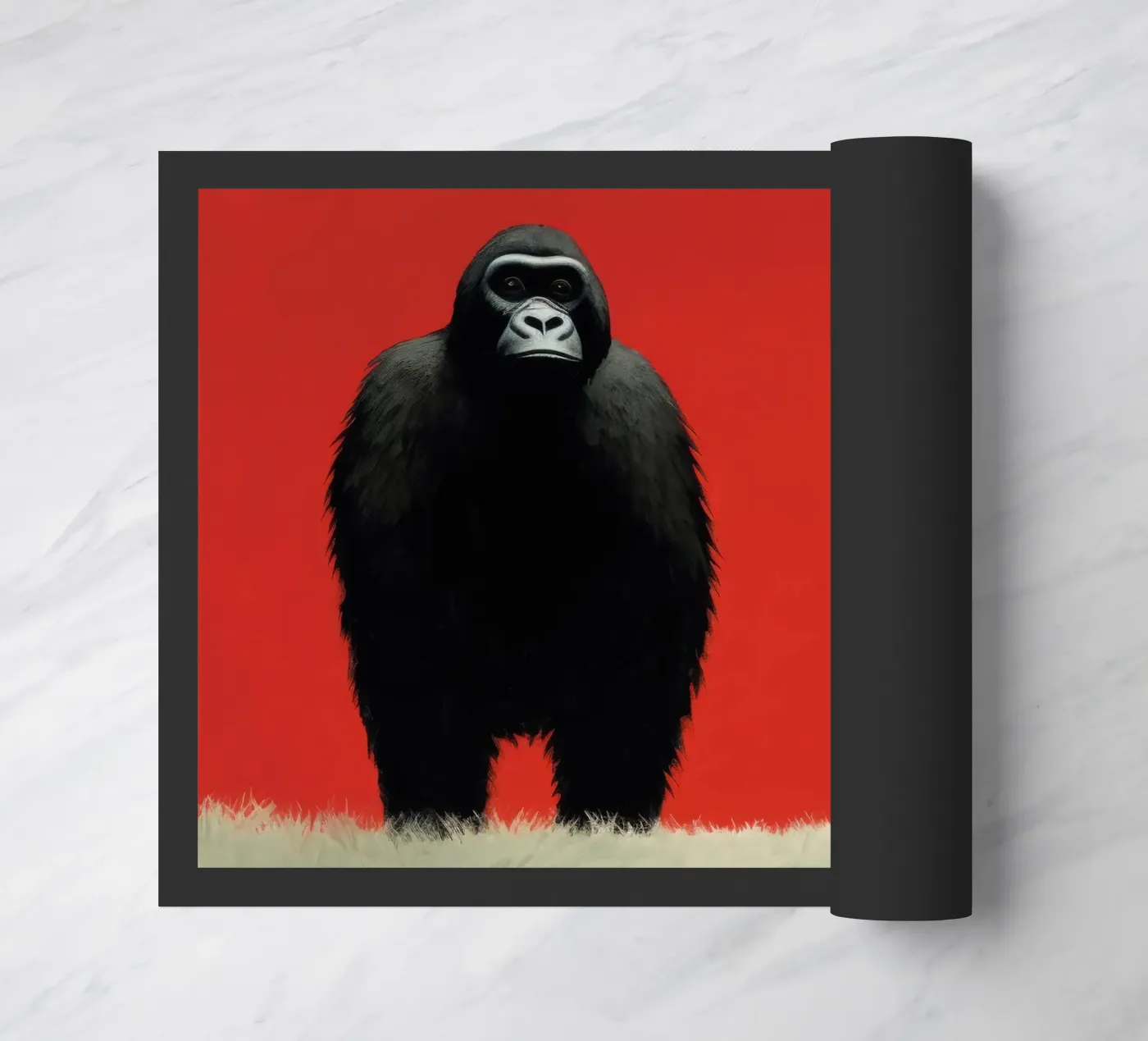 Minimo Gorilla zerbino da Minimal Animal Art