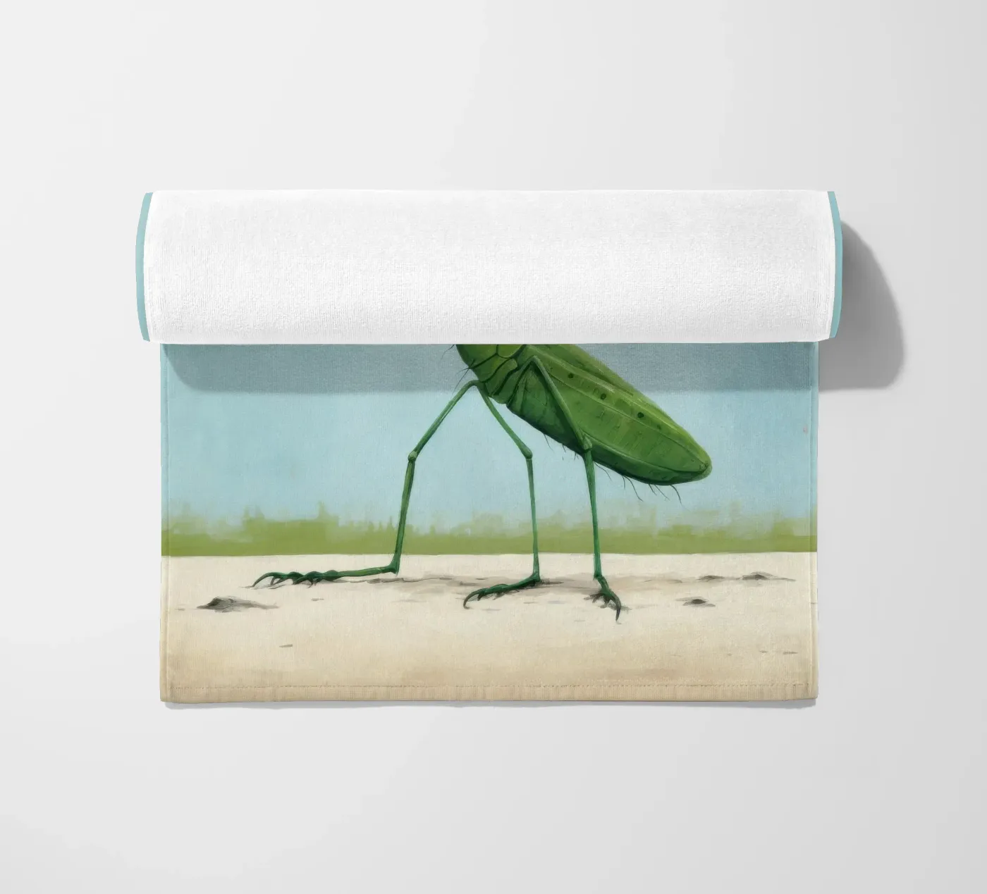 Minimal Grasshopper telo mare da Minimal Animal Art