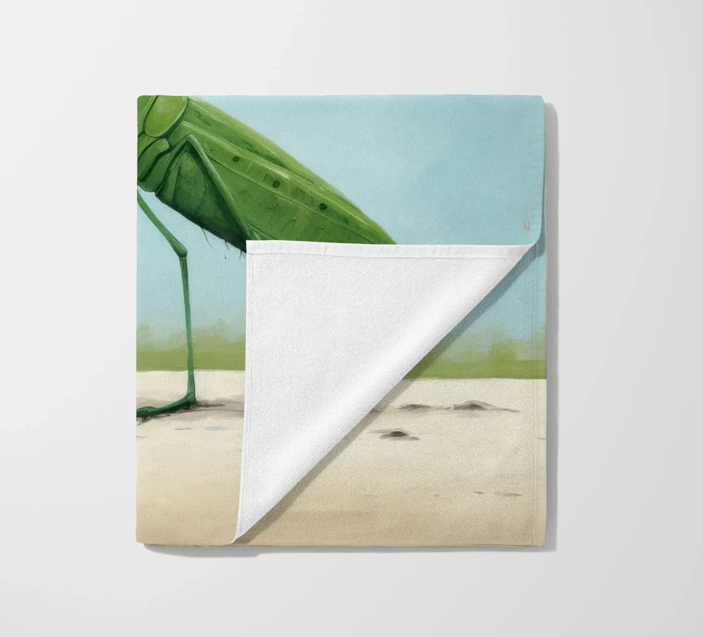 Minimal Grasshopper telo mare da Minimal Animal Art