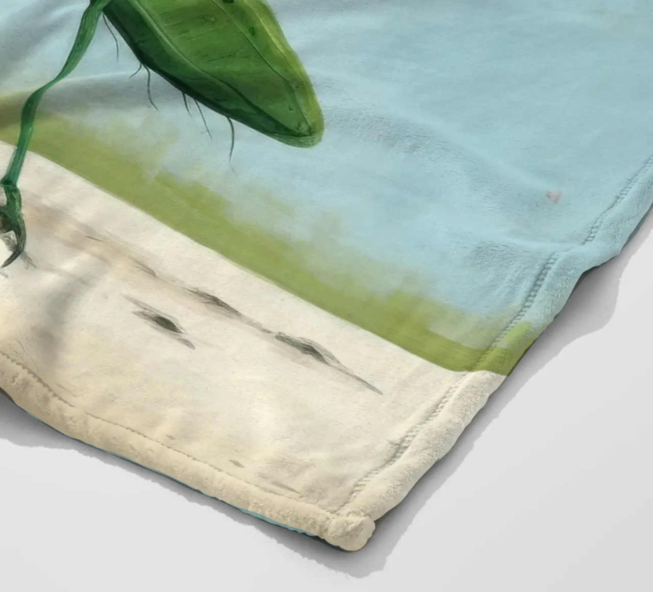 Minimal Grasshopper 2 Fleecedecke von Minimal Animal Art