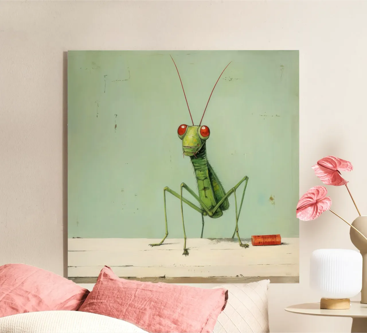 Grillo minimale plexiglass da Minimal Animal Art