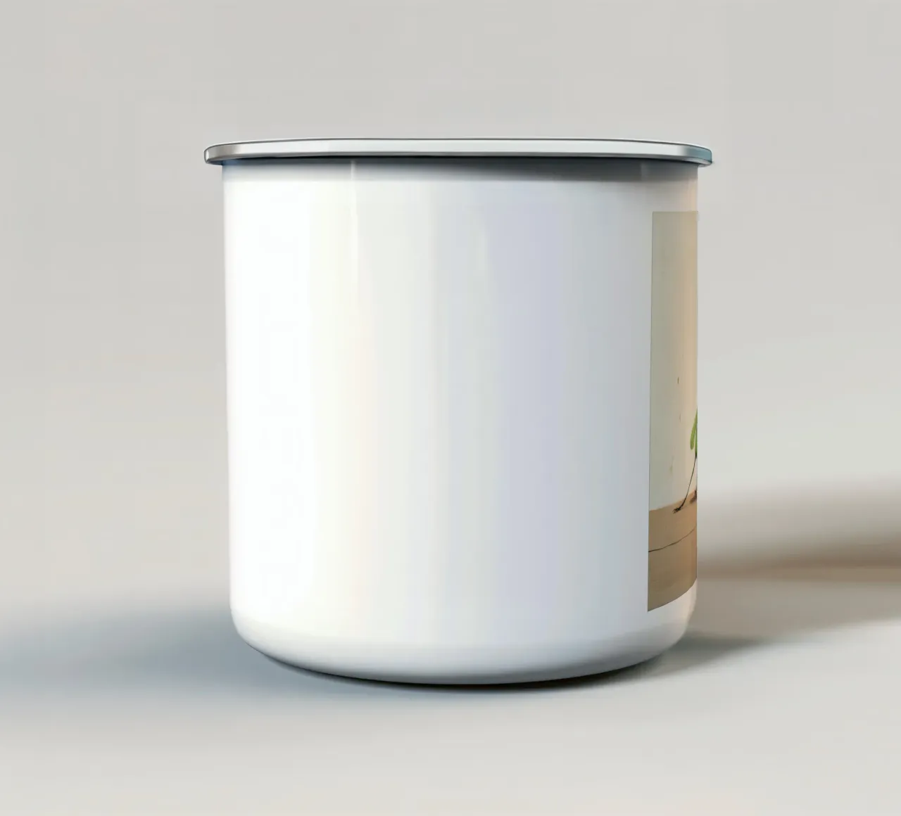 Cavalletta minima 4 tazza in smalto da Minimal Animal Art