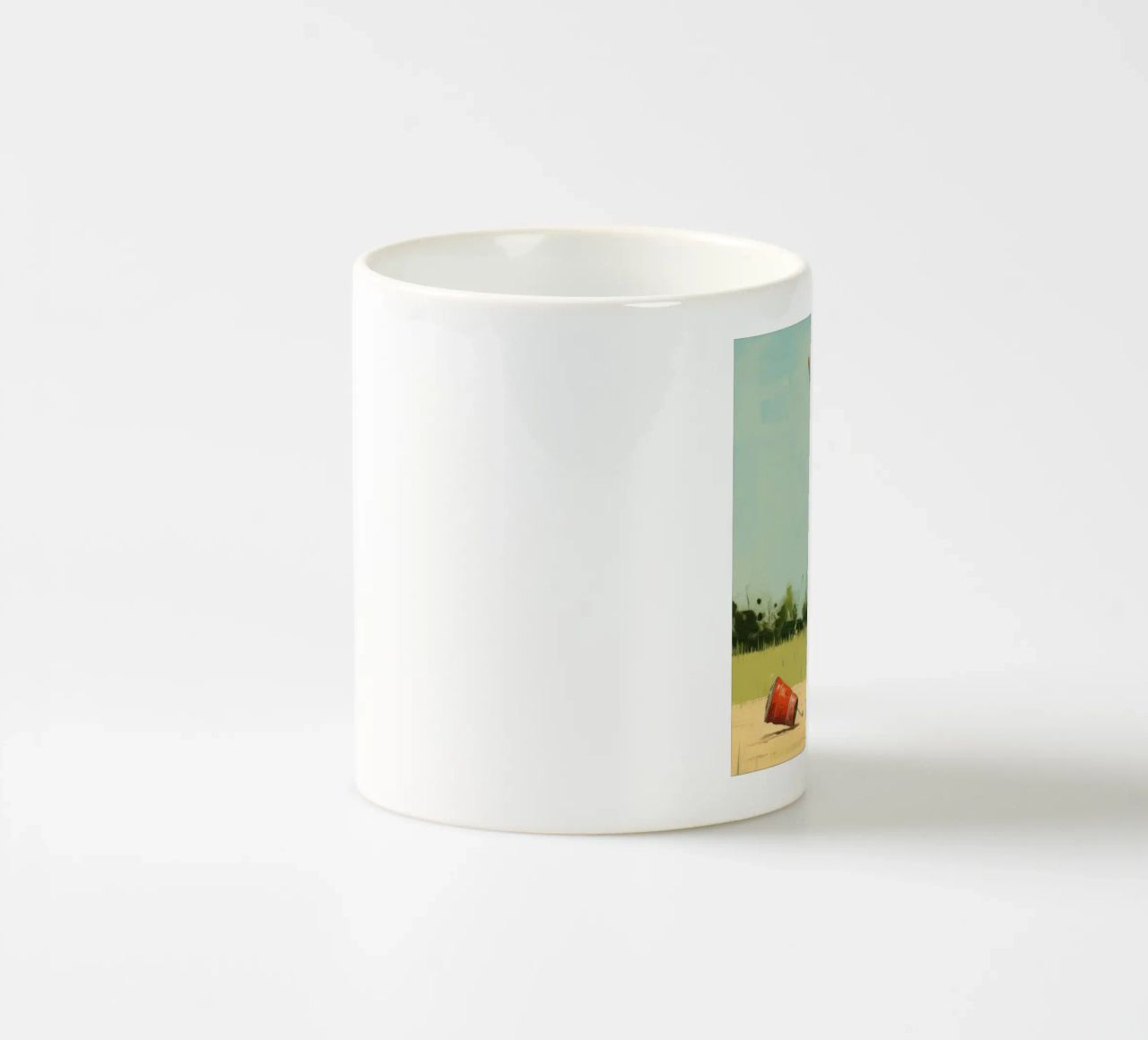 Cavalletta minima 1 tazza in ceramica da Minimal Animal Art