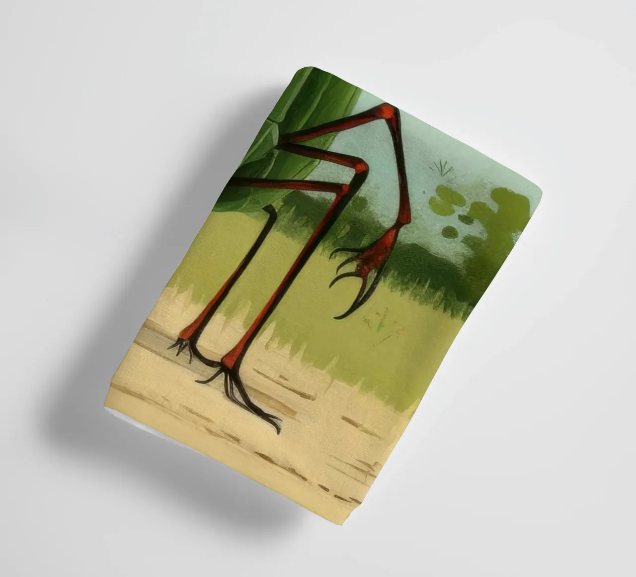 Minimal Grasshopper 1 towel by Minimal Animal Art