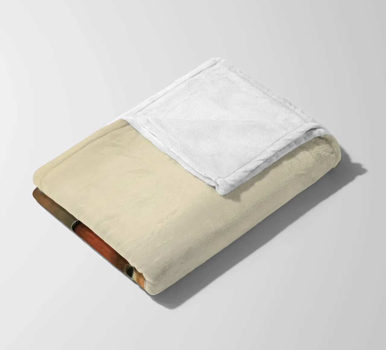 Orso Grizzly minimo 2 coperta in pile da Minimal Animal Art