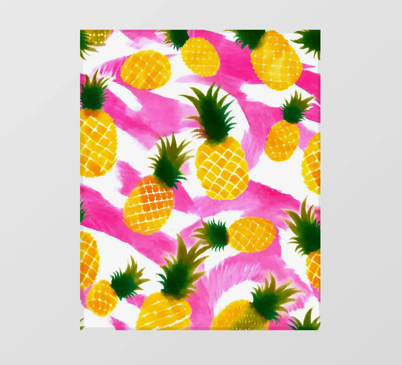 Pink Pineapple pellicola backlit da designsbysophia