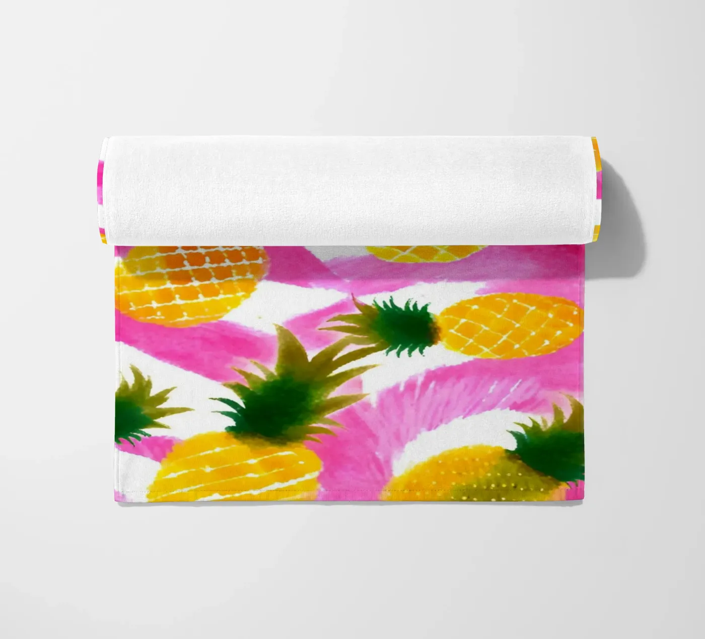 Pink Pineapple telo mare da designsbysophia