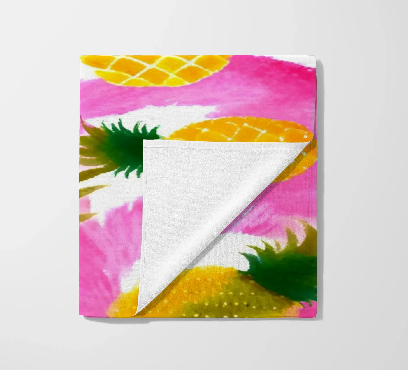 Pink Pineapple telo mare da designsbysophia