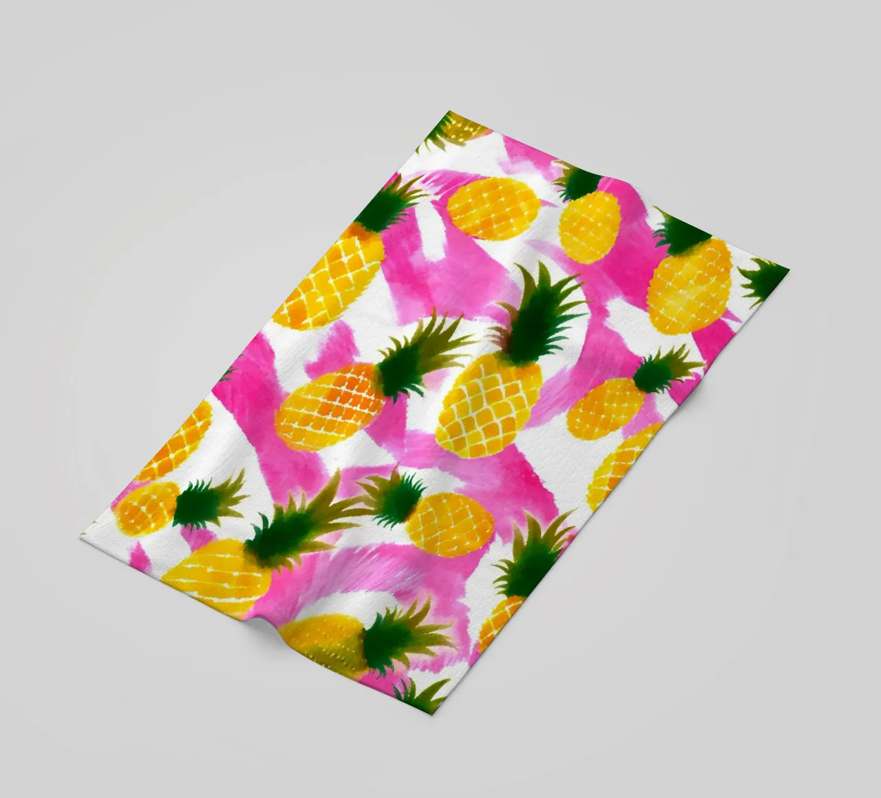 Pink Pineapple telo mare da designsbysophia
