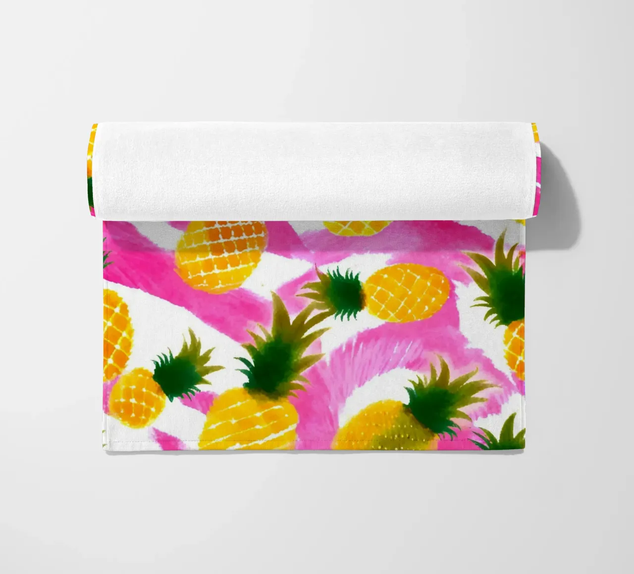 Pink Pineapple telo mare da designsbysophia