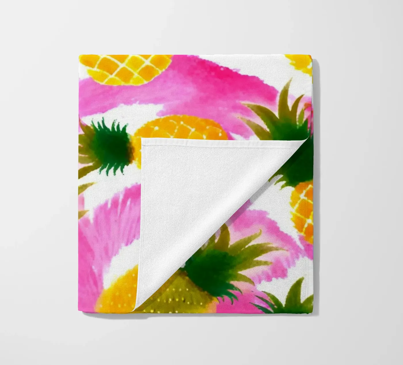 Pink Pineapple telo mare da designsbysophia