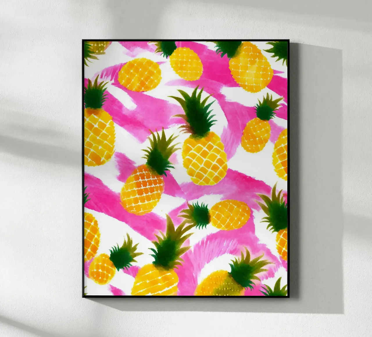 Pink Pineapple plexiglass da designsbysophia