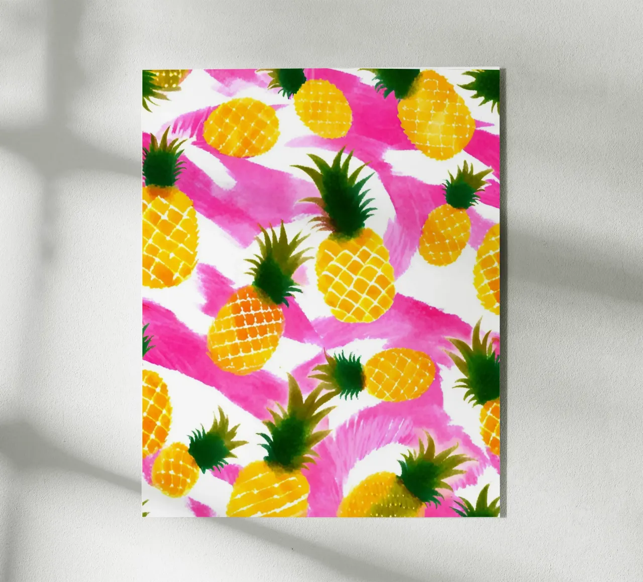 Pink Pineapple plexiglass da designsbysophia