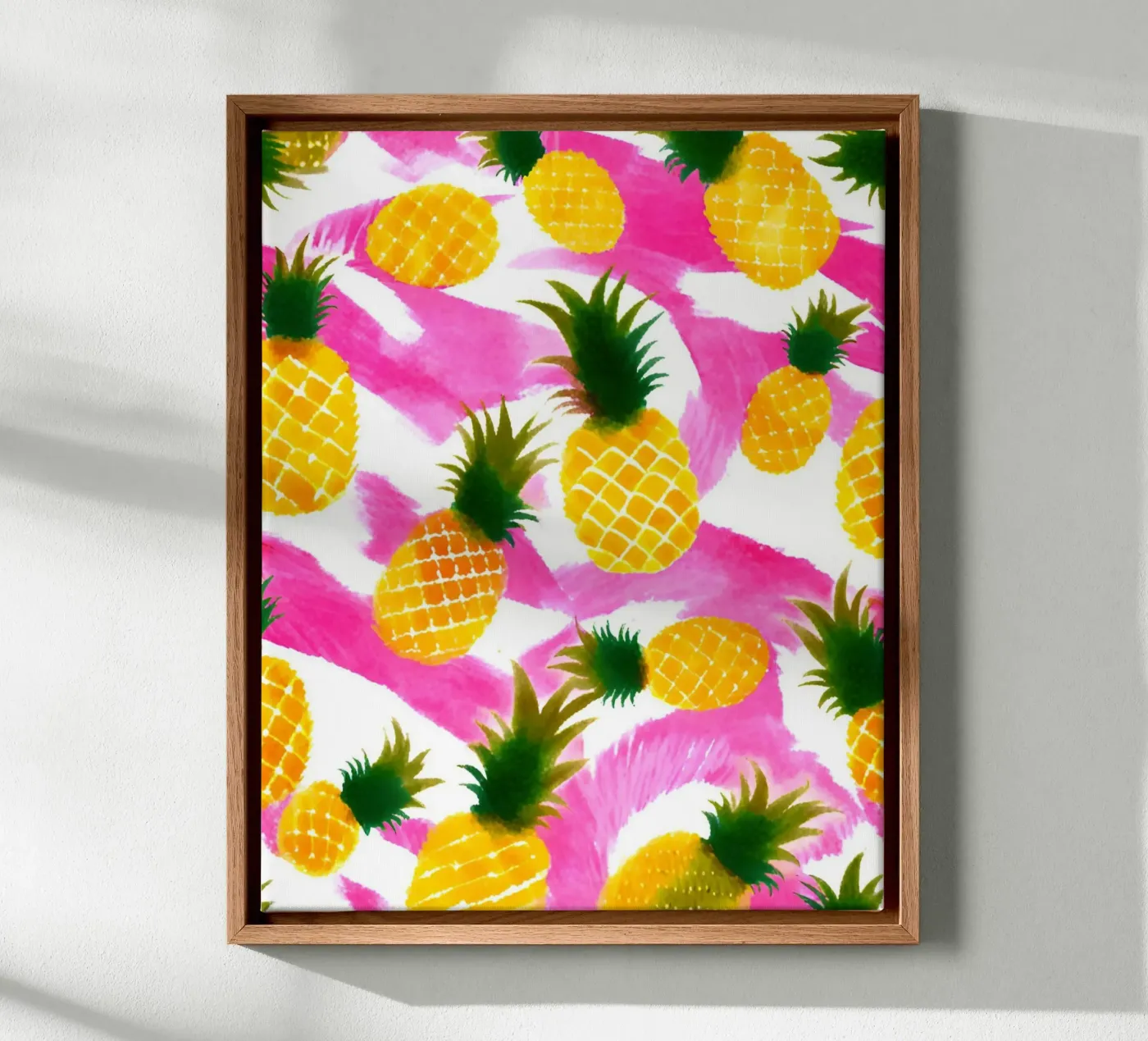 Pink Pineapple tela da designsbysophia