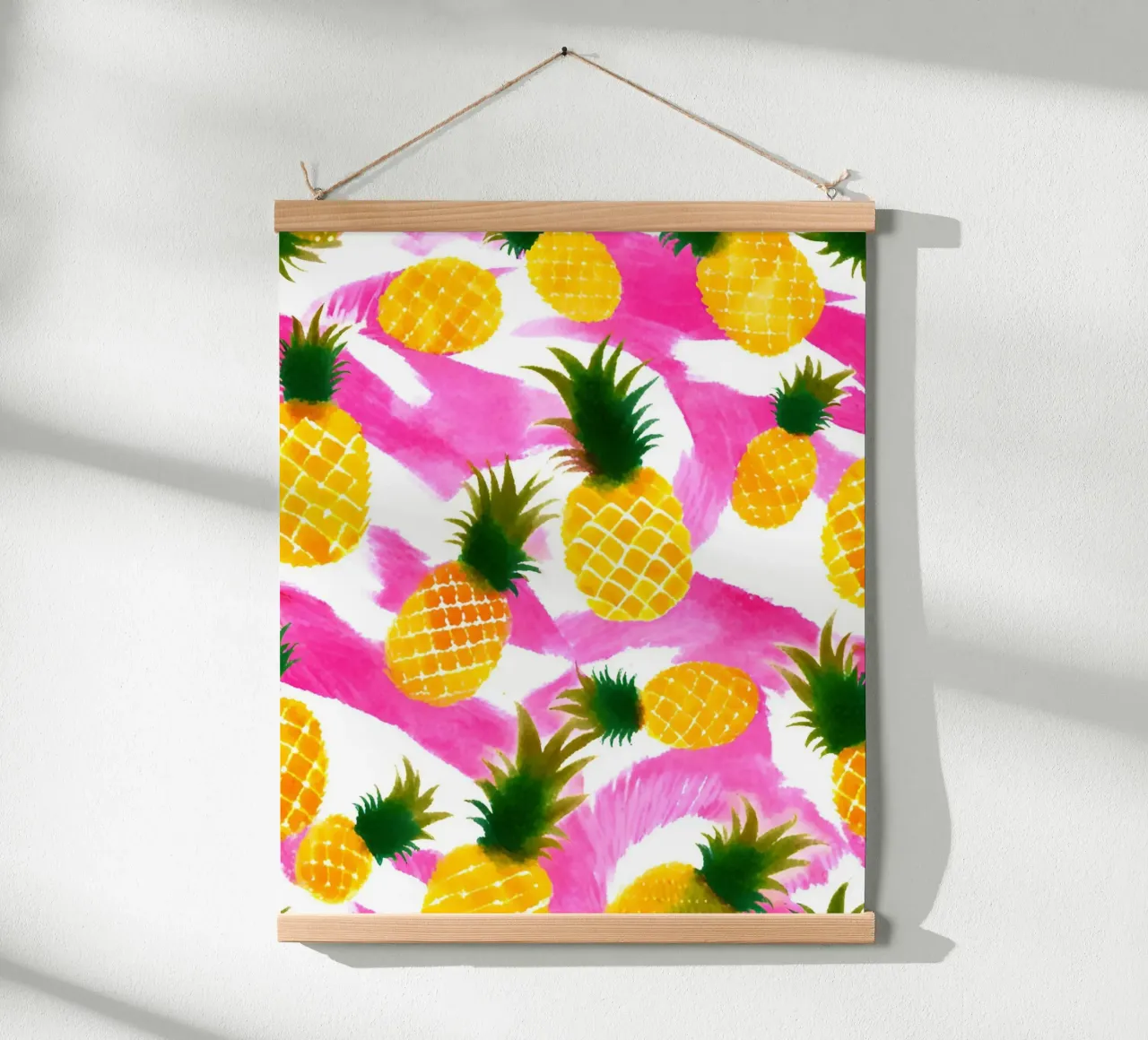 Pink Pineapple poster da designsbysophia