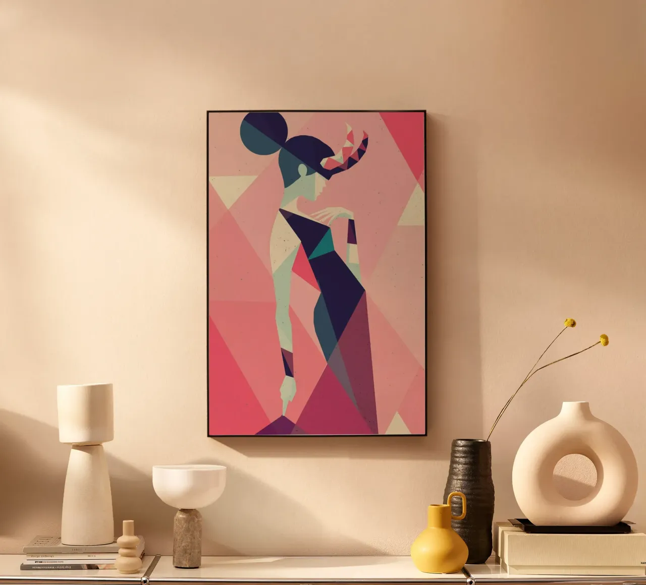 Capricorn acryl van Pietari Posti