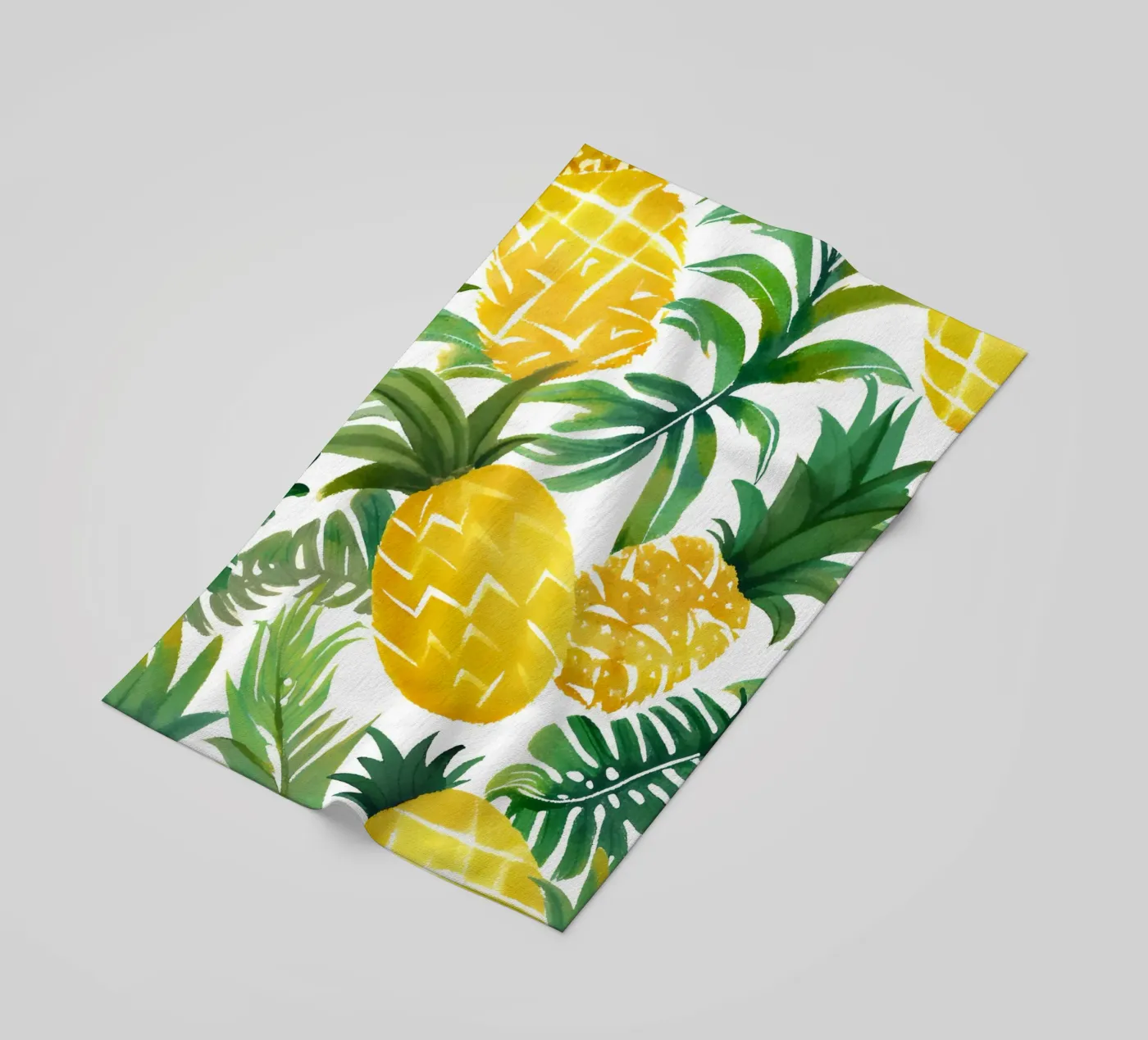 Tropical pineapple telo mare da designsbysophia