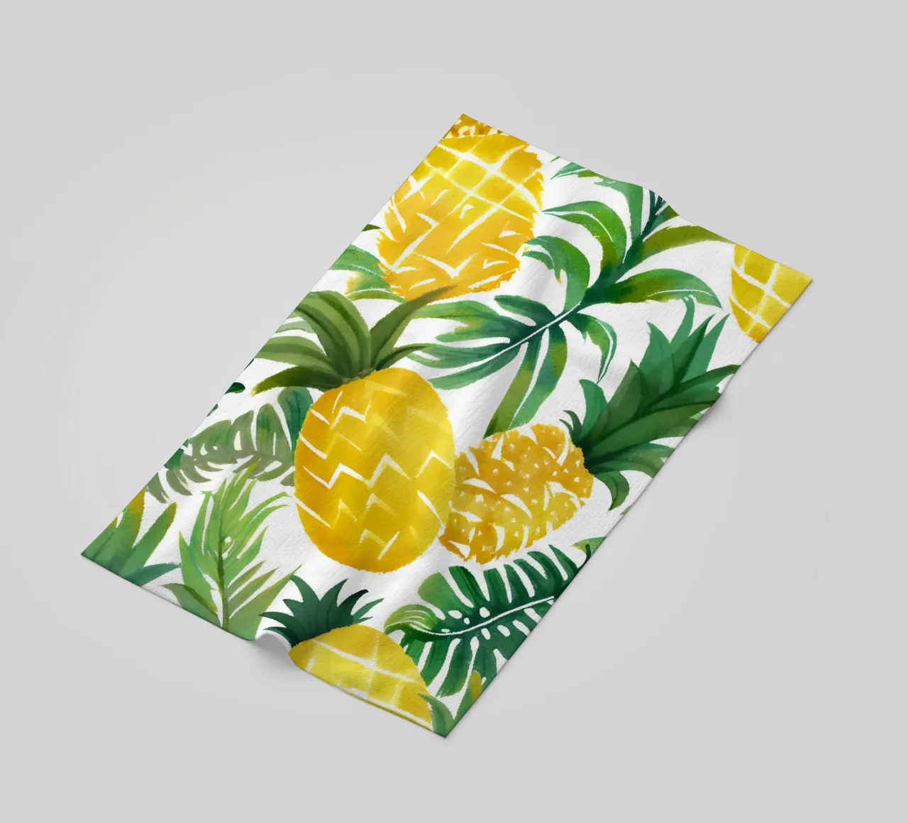 Tropical pineapple telo mare da designsbysophia