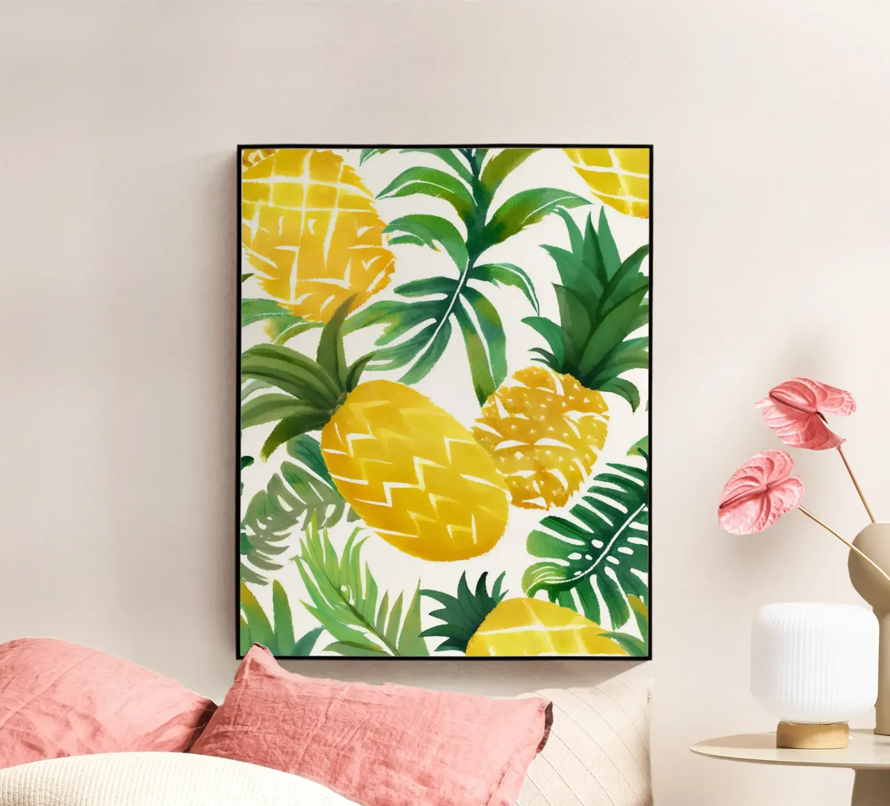 Tropical pineapple plexiglass da designsbysophia