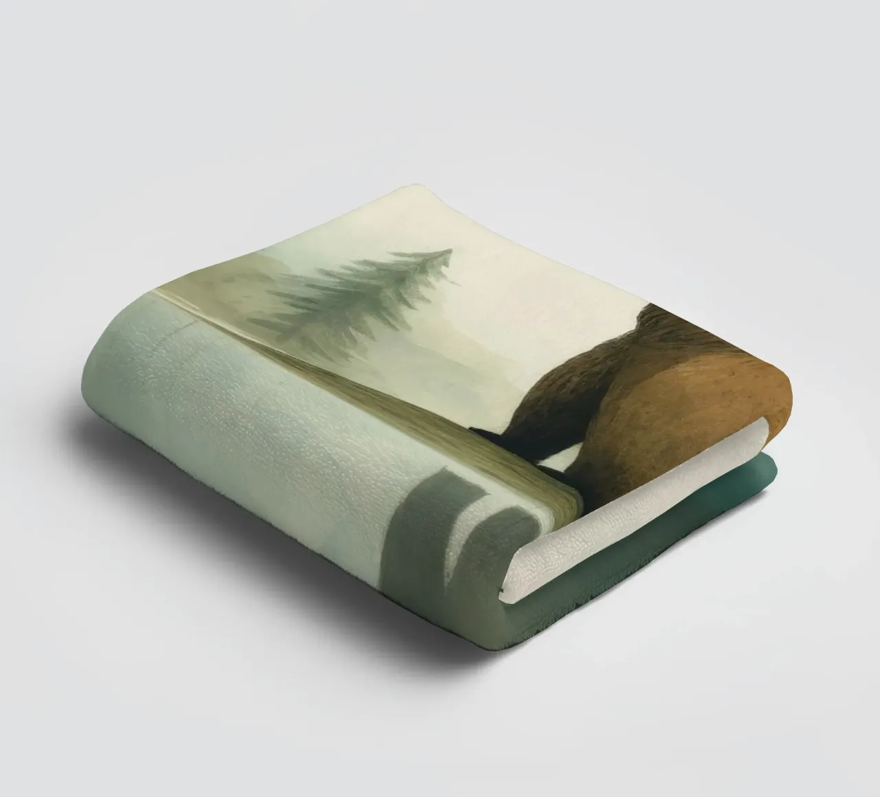 Orso Grizzly minimo 1 asciugamano da bagno da Minimal Animal Art