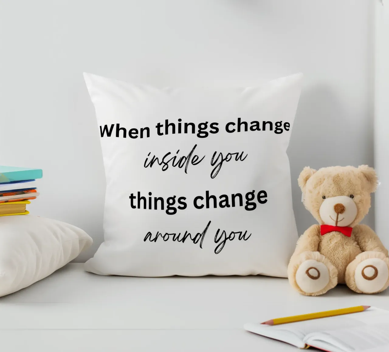 Things change cuscino da designsbysophia