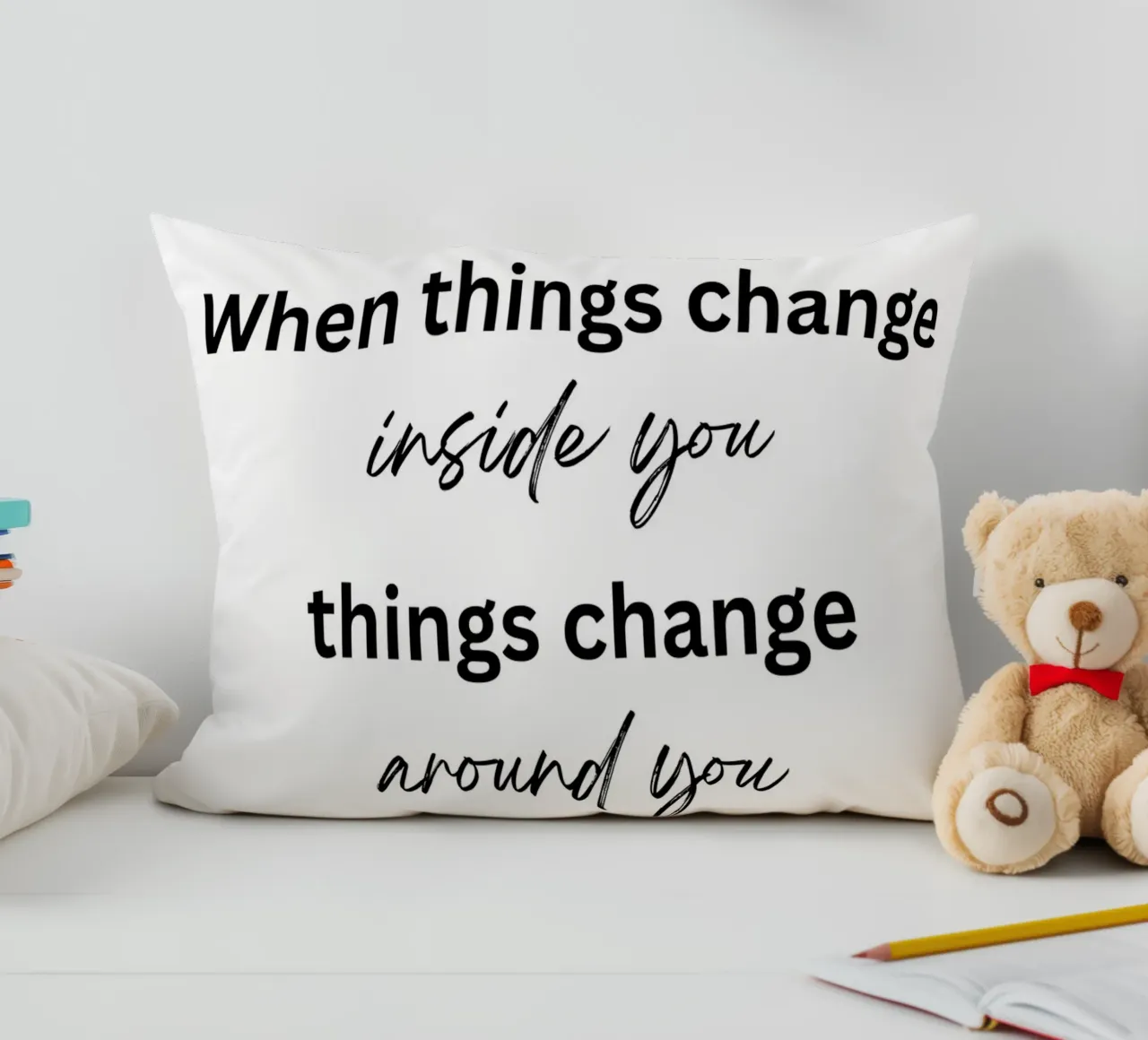Things change cuscino da designsbysophia
