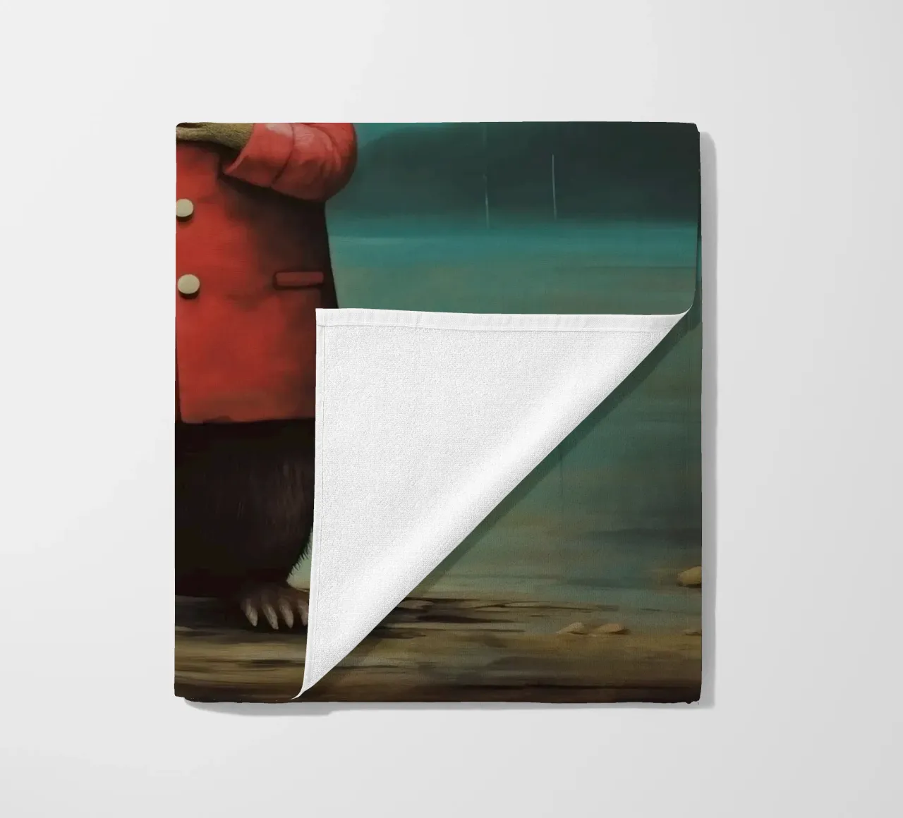 Marmotta minima 4 telo mare da Minimal Animal Art