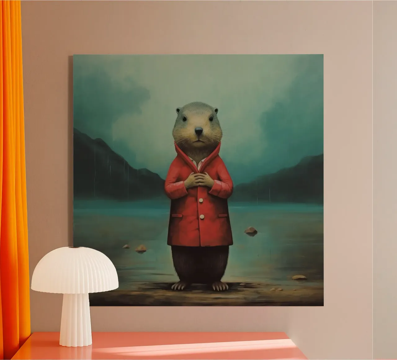 Marmotta minima 4 plexiglass da Minimal Animal Art