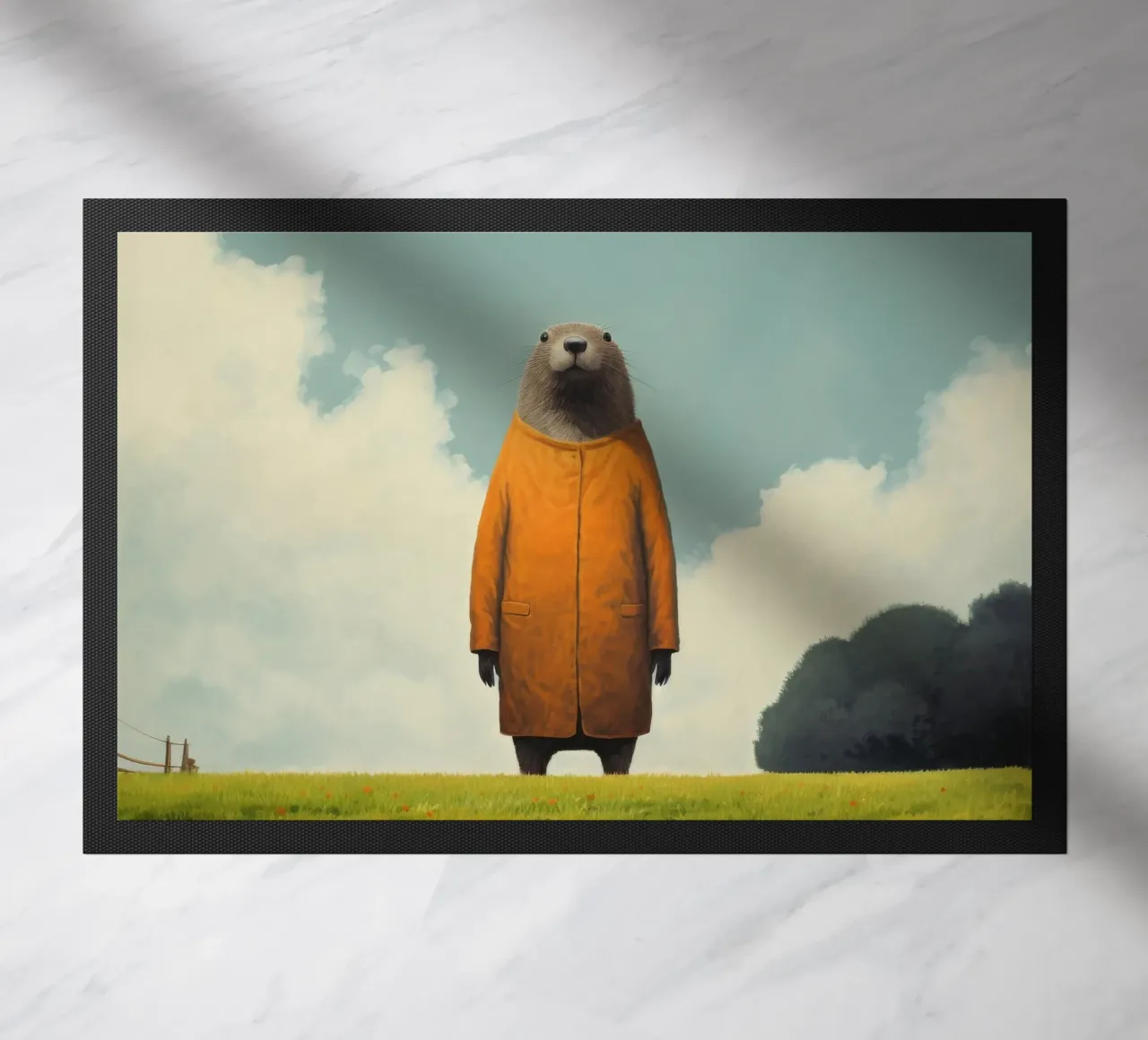 Marmotta minima 1 zerbino da Minimal Animal Art