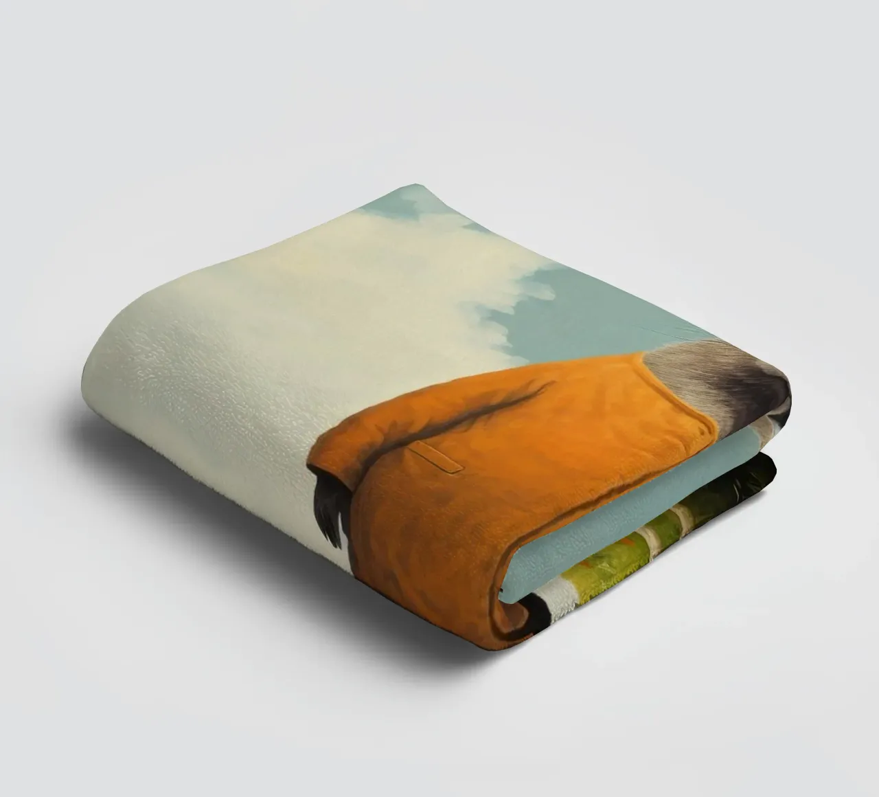 Marmotta minima 1 asciugamano da bagno da Minimal Animal Art