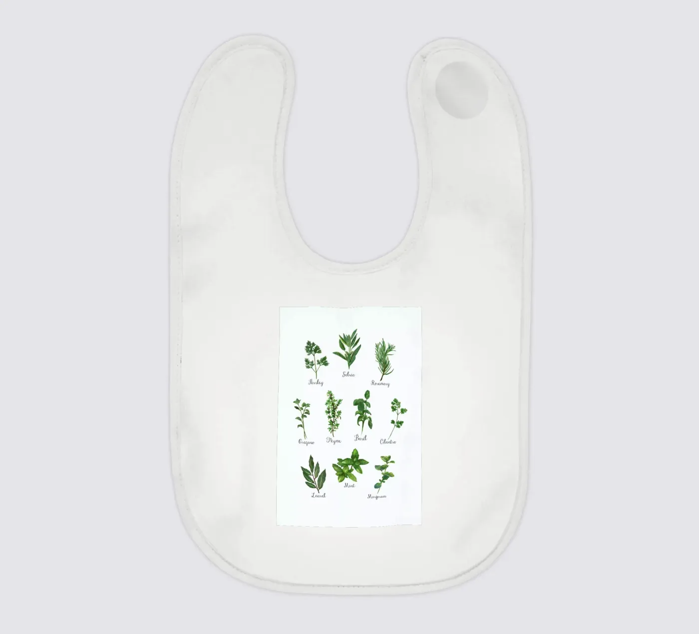 Herbs Collection baby slabbetje van Miles of Light