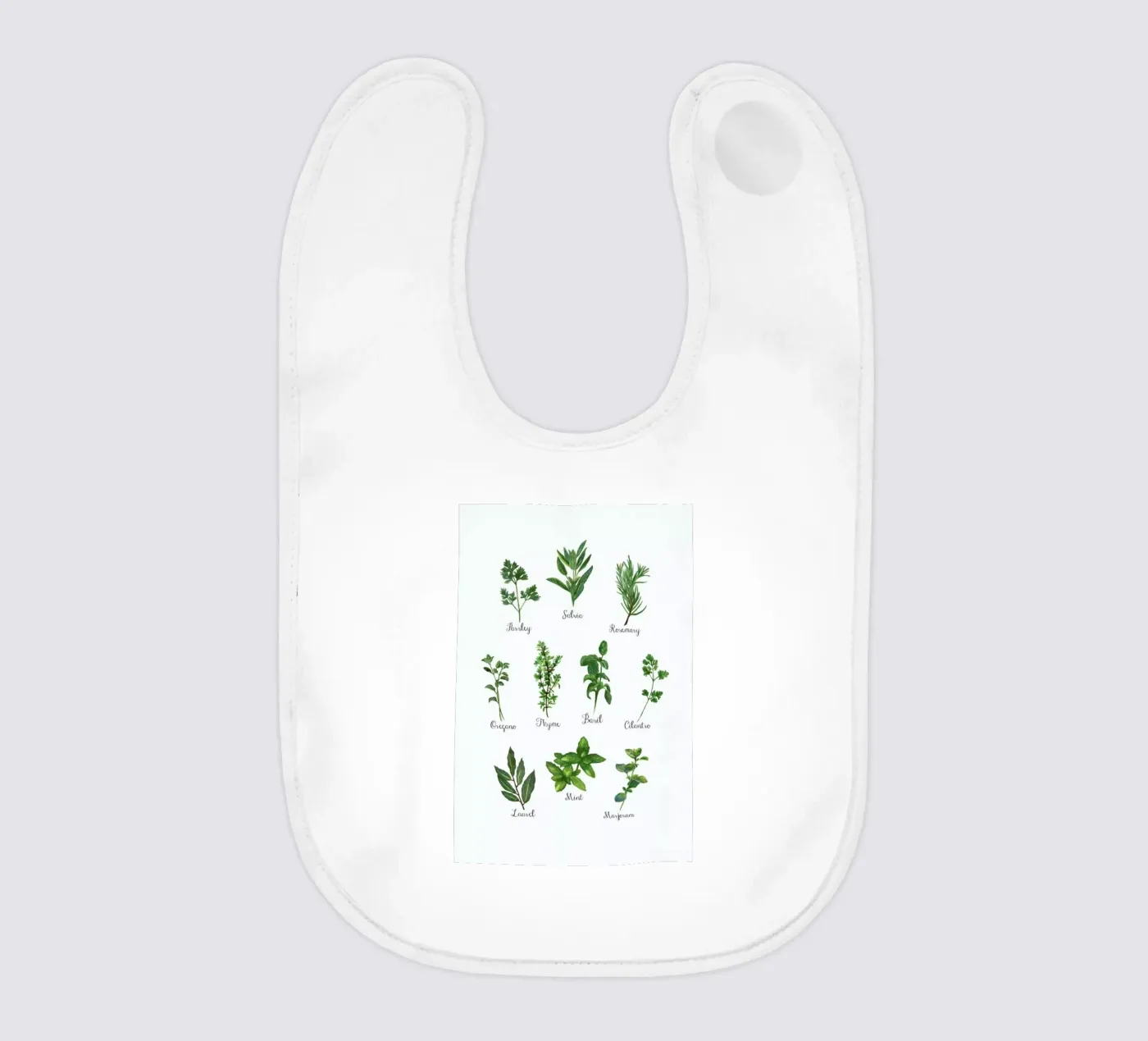 Herbs Collection baby slabbetje van Miles of Light