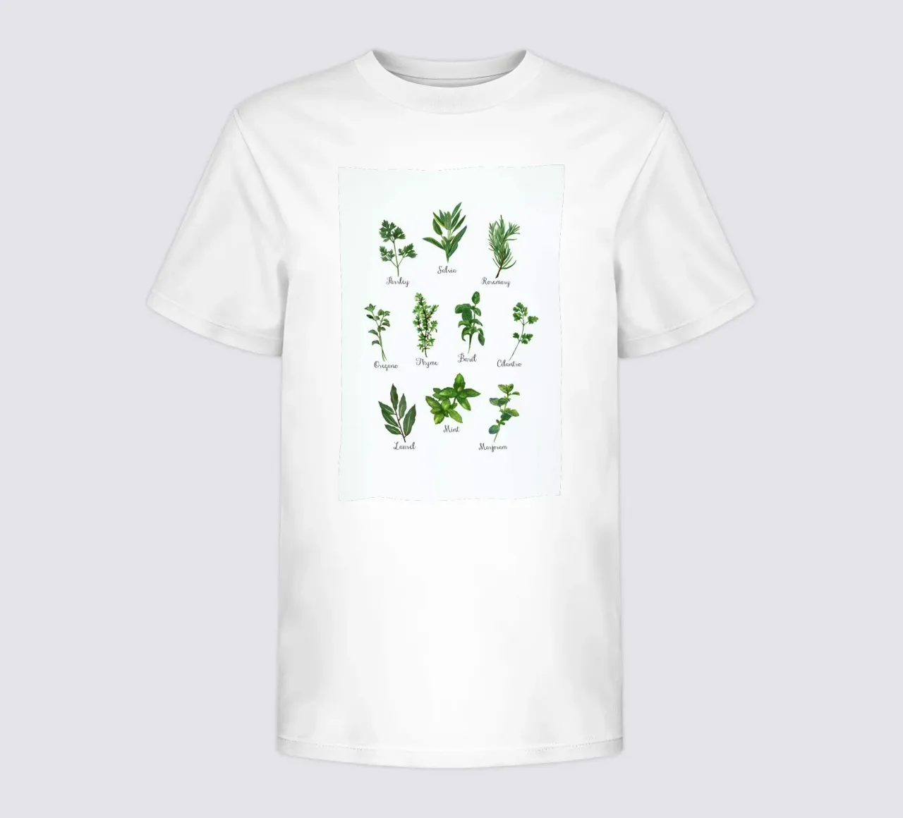 Herbs Collection kids t-shirt by Miles of Light
