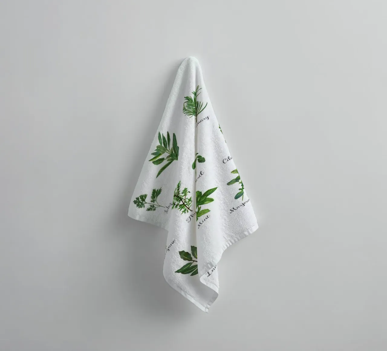 Herbs Collection asciugamano da bagno da Miles of Light
