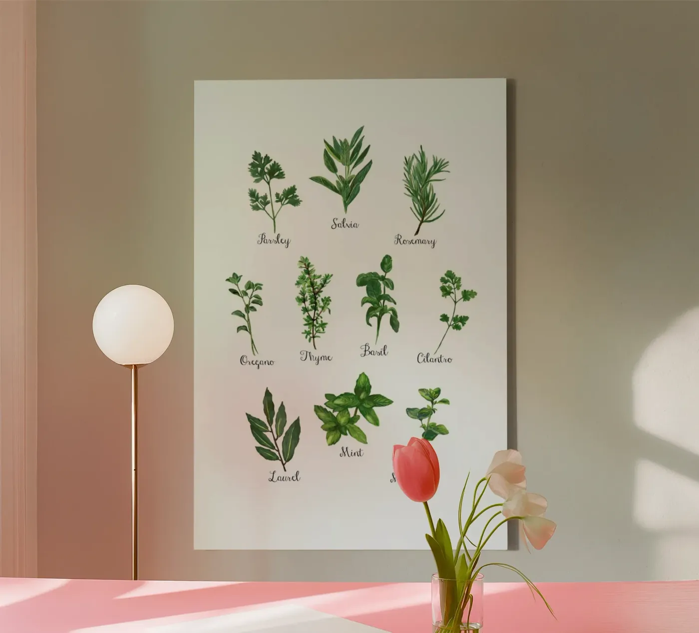 Herbs Collection tela da Miles of Light
