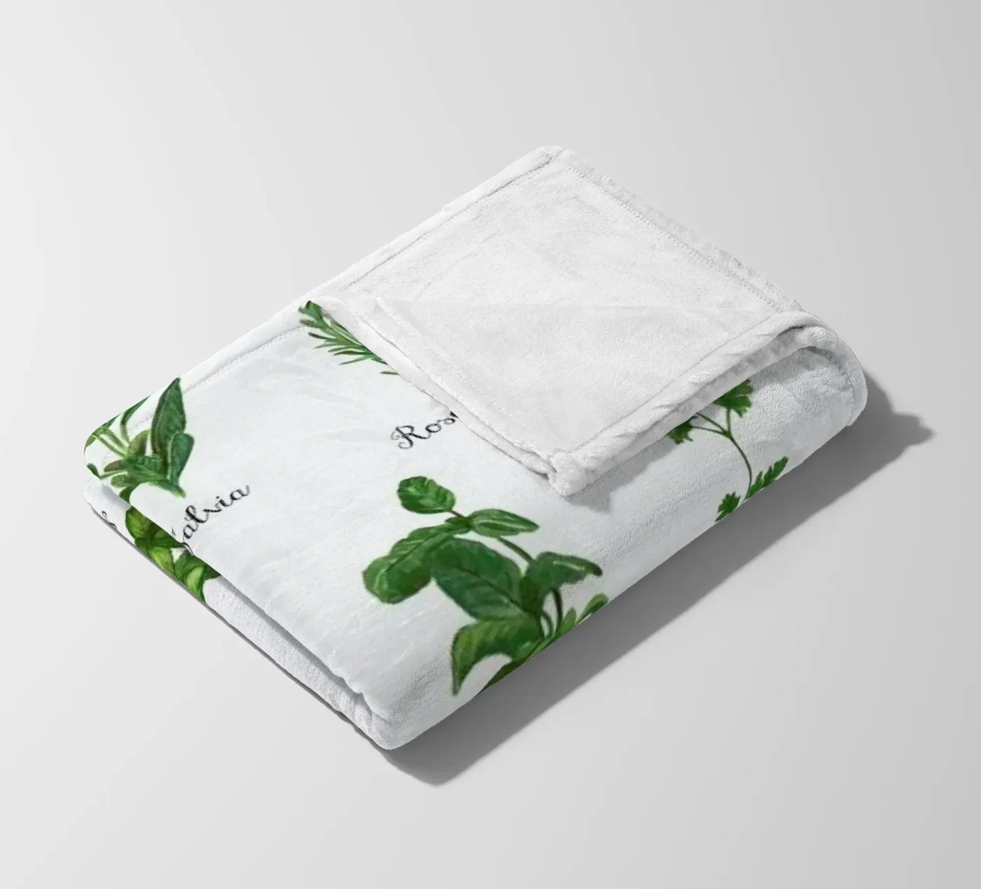 Herbs Collection Fleecedecke von Miles of Light