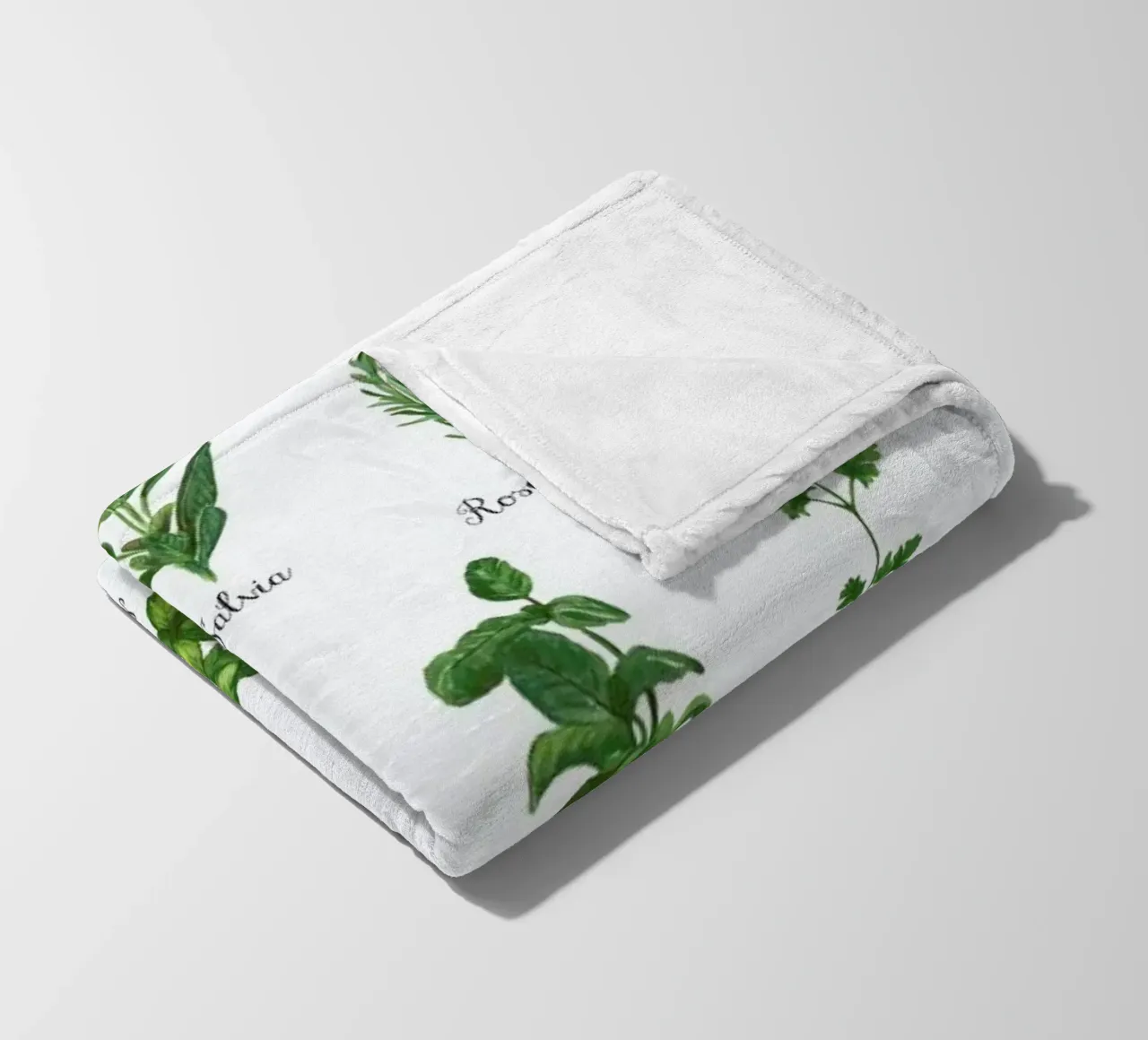 Herbs Collection Fleecedecke von Miles of Light